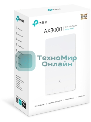 Двухдиапазонный Wi-Fi роутер TP-Link Archer Air R5 AX3000 с поддержкой Mesh