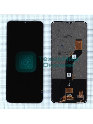Дисплей для Infinix Smart 6 Plus черныйв сборе с тачскрином черный