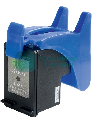 Картридж струйный Cactus CS-C9362 №132 черный (7 мл) для HP DJ 5443/D4163/DJ 6215/PS 2573/C3183/D5163/PSC 1513