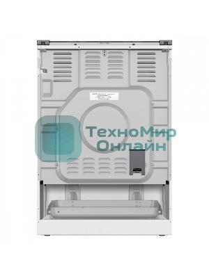 Плита газовая Gorenje GG6A11WF белый, конфорок 4 газовых, духовка 72 л, 60 см x 85 см x 60 см
