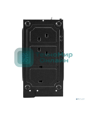 Компьютерный корпус Miditower ExeGate EX298134RUS AA-443U (ATX, без БП, 2хUSB+1хUSB 3.0+HD Audio, черный)