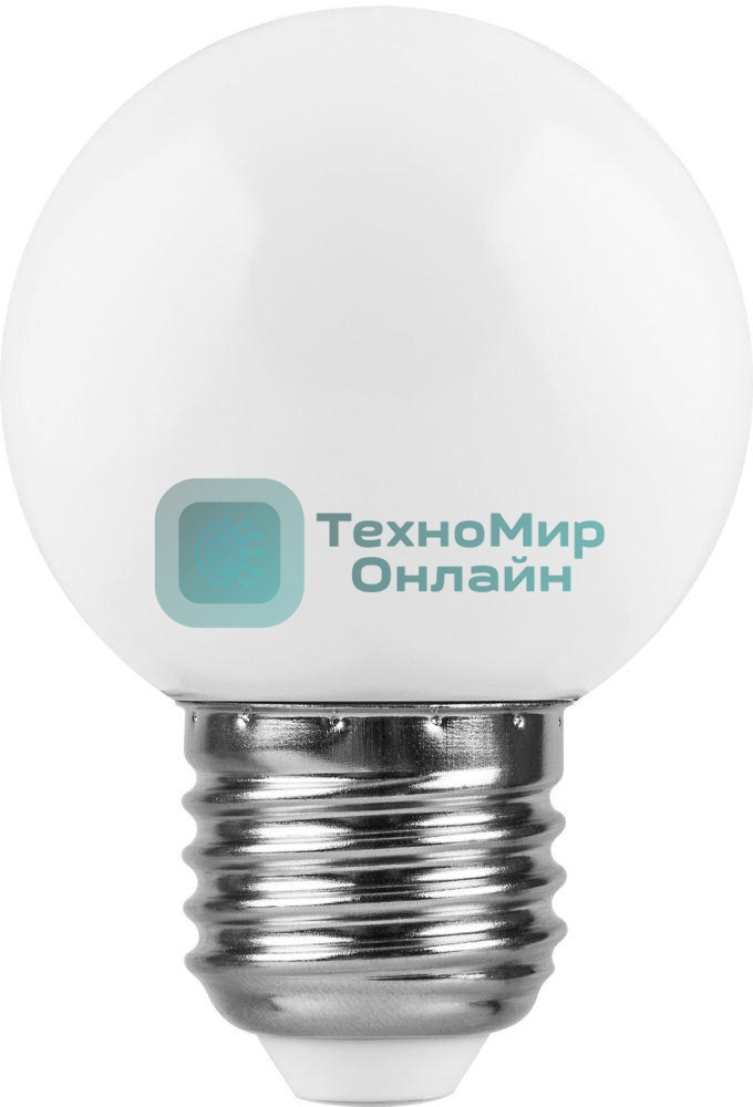 Лампа светодиодная Feron LB-37 1W 230V E27 6400K