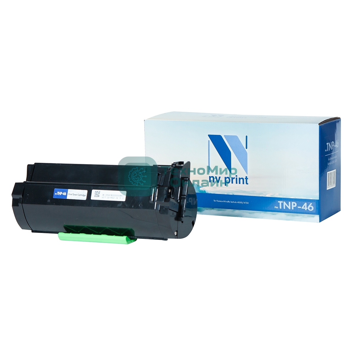 Картридж лазерный NVPrint совместимый NV-TNP-46 для Konica-Minolta bizhub 4050/4750 (20000k)