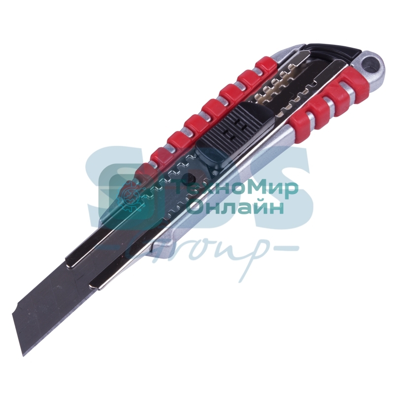 Нож с перовым лезвием 5 запасных лезвий (скальпель) Rexant