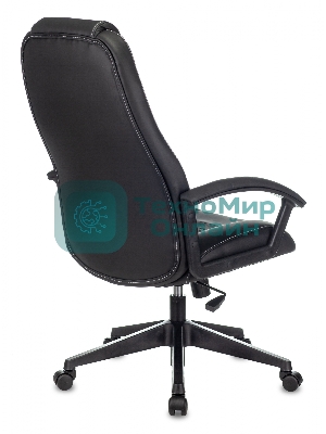 Кресло игровое Zombie 8 черный, искусственная кожа, крестовина пластик