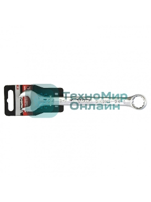 Ключ комбинированный Matrix, 24 мм, CrV, полированный хром