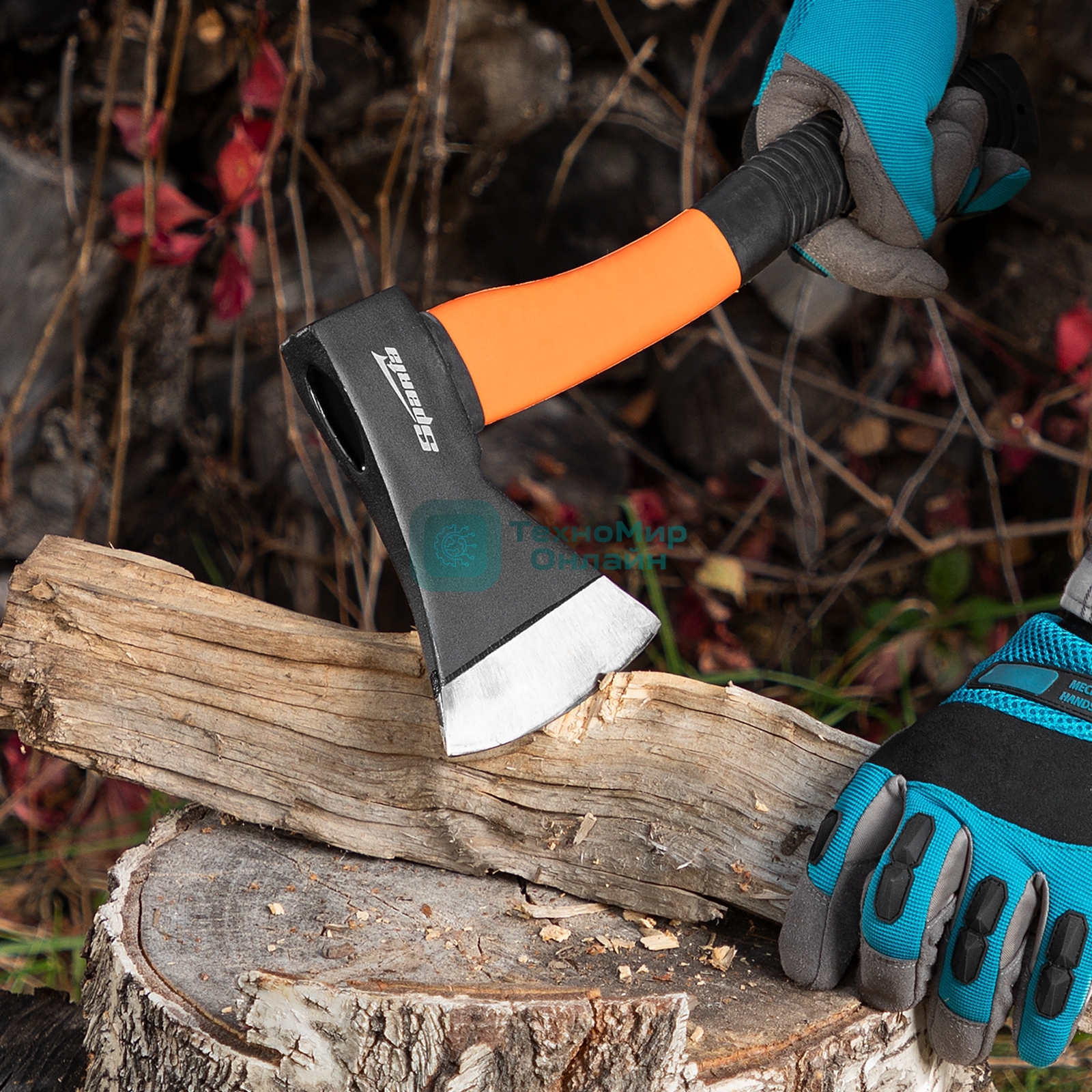 Топор Sparta 800 г, фибергласовое топорище