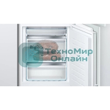 Встраиваемый холодильник Bosch Serie 4 KIN86AF3M8 белый двухкамерный 188/67л морозилка снизу