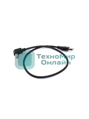 Кабель USB 2.0 на USB-B угол вправо 0,5 м