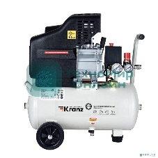 Компрессор воздушный Kranz KR-1500/24, 1500Вт, 230 л/мин, 24л