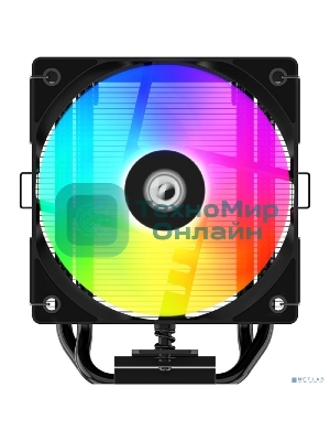 Кулер Cooler ID-Cooling SE-904-XT ARGb BLACK LGA1851/1700/1200/115X/AM5/AM4 (TDP 180W, PWM, 4 тепл.трубки прямого контакта, FAN 100мм, Addressable RGb LED) RET