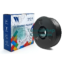 Филамент NVPrint PETG Carbon Fiber Black c карбоновыми волокнами, черный, для 3D печати диаметр 1.75мм масса 1 кг