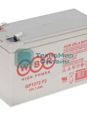 Батарея WBR GP 1272 12V 7.2Ah