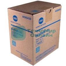 Тонер-картридж Konica-Minolta bizhub C25 синий TNP-27C