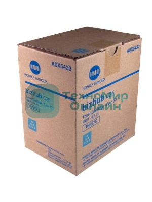 Тонер-картридж Konica-Minolta bizhub C25 синий TNP-27C