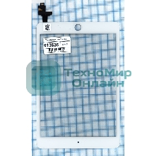 Сенсорное стекло (тачскрин) Ipad mini 3 (retina) + IC (A1599, A1600), белое