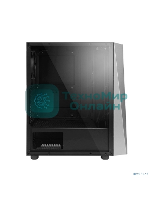 Компьютерный корпус ZALMAN S4 Plus, ATX, черный, WINDOW, 1x5.25