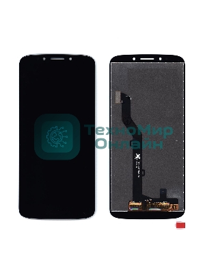 Дисплей для Motorola G6 Play, черный