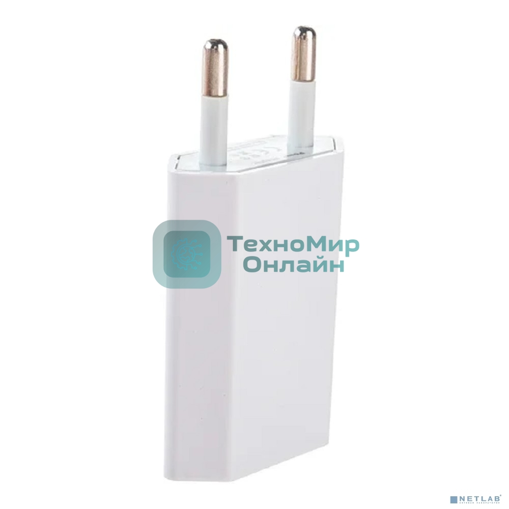 Сетевое зарядное устройство Rexant iPhone/iPod USB белый (СЗУ) (5 V, 1000 mA)