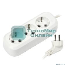 Удлинитель Smartbuy SBE-16-3-05-Z 3 гнезда 5 метра 16А/3,5кВт с заземлением ПВС 3х1 мм2