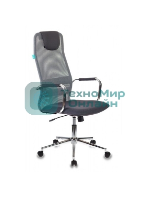 Кресло Бюрократ KB-9N/DG/TW-12 TW-01 TW-11 серый, сетка