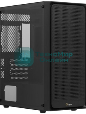 Компьютерный корпус Ocypus Gaммa C50 без БП черный (Gaммa-C50-BKG000XX-GL)