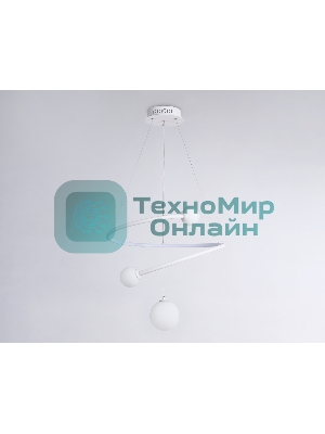 Светильник Ambrella light FL66299 WH белый 39W 3000K-6400K+G9 D500*1200 (ПДУ ИК)