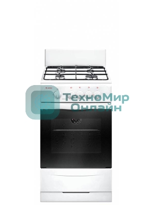Плита газовая Gefest ПГ 3200-08 К33 белый, конфорок 4 шт, духовка 42 л, 50 см x 85 см x 53 см