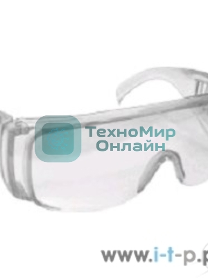 Очки защитные с дужками прозрачные