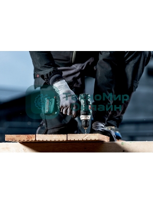 Дрель-шуруповерт Metabo PowerMaxx BS 12 6010365000, 12 В, 2 Ач, 40 Нм, щеточный