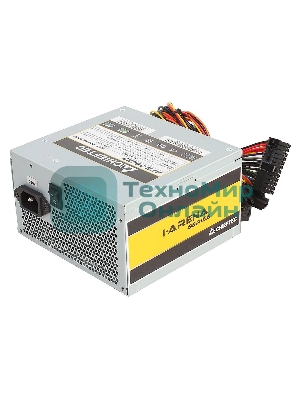 Блок питания Chieftec APB-500B8, 500Вт, 80 PLUS, 120мм, серый