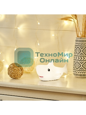 Силиконовый ночник Neon-night Шарк