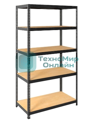 Стеллаж Практик SBL 180KD пол.:5 разборная 1803x750x350мм антрацит (S24499371109)