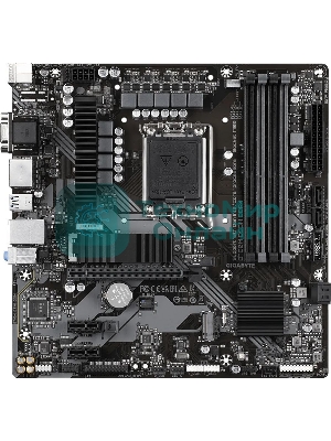 Материнская плата Gigabyte B760M DS3H DDR4, LGA 1700, Intel B760, 4xDDR4, 4xSATA, 2xM.2, 1xPCIe 4.0 x16, 2xPCIe x1, 1xHDMI, 1xDP, 1xVGA, 1x 2.5Gb LAN, 3xUSB-A 3.2 Gen 1, 1xUSB-C 3.2 Gen 2, 2xUSB-A 2.0, 3x3.5 мм, 7.1, mATX