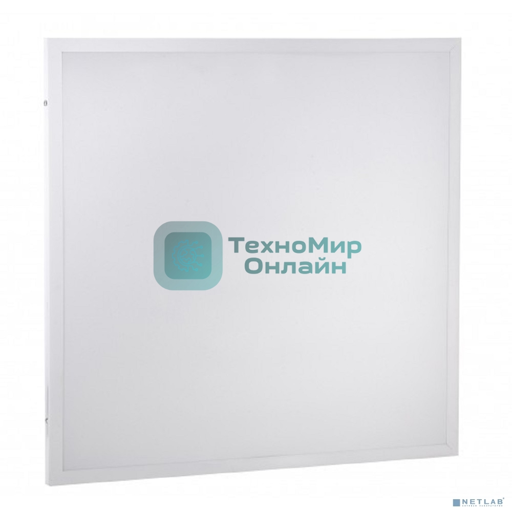 Панель светодиодная EKF LPL-4110-L-40-6500 25 мм ДУО-4110-L 40Вт 6500К опал с равномерной засветкой 595х595 Basic