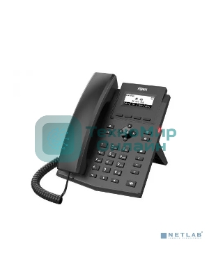 Телефон IP Fanvil X301G черный
