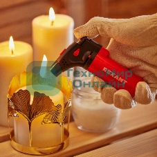 Турбо горелка Rexant GT-11, заправляемая, красная