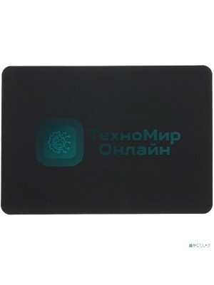 Коврик для мыши Gembird MP-35-25-BLACK, черный, 350х250х3мм, ткань/резина, пакет