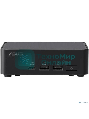 Платформа системного блока Nettop ASUS NUC Model: NUC14RVH, Intel Core 3 Processor 100U, 2xDDR5-5600 SO-DIMM supp, Intel Graphics, Wi-Fi 6E AX211, BT v5.3, 3xUSB 3.2 Gen2, 1xUSB 2.0, 1xUSB 3.2 Gen2 Type-C + 2xT-bolt 4 Type-C w/DP 1.4, 2xHDMI 2.1, 1xRJ45 LAN, 1xDC-in, Supp: 128Gb~4TB M.2 2280 NVMe PCIe 4.0 x 4 SSD+128Gb~1TB M.2 2242 NVMe PCIe 4.0 x 4 SSD+128Gb~4TB 2.5
