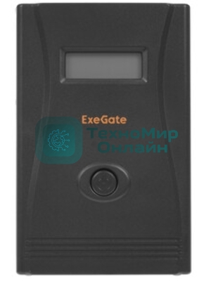 Источник бесперебойного питания ExeGate SpecialPro Smart LLB-2000.LCD.AVR.EURO.RJ 2000VA/1200W, LCD, AVR, 4 евророзетки, RJ45/11, черный