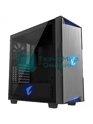 Компьютерный корпус GIGABYTE AORUS C300 GLASS MidiTower без Б/П ATX MicroATX MiniITX Цвет черный Gb-AC300G