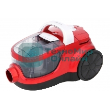 Пылесос Willmark VC-2067CY красный, 400/2000 Вт, уборка сухая, пылесборник контейнер 2 л