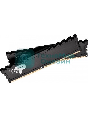 Оперативная память Patriot Signature Premium, DDR4, 16GB (2x8 GB), 2666 MHz, CL19, DIMM, радиатор, черный