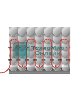 Греющий саморегулирующийся кабель Rexant на трубу Extra Line 25MSR-PB 10M (10м/250Вт)
