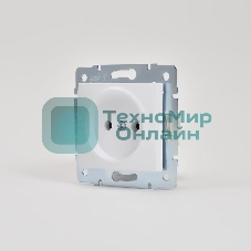 Механизм розетки 1-м СП Karina 16А IP20 без заземл. термопласт бел. LEZARD 707-0288-121B