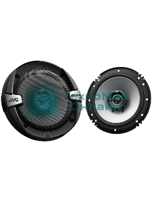 Колонки автомобильные JVC CS-DR162 300Вт 88дБ 4Ом 16см (6дюйм) (ком.:2кол.) коаксиальные двухполосные