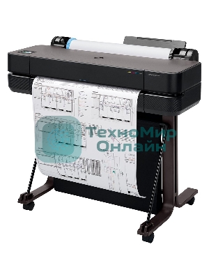 Плоттер струйный HP Designjet T630, A1, цветной, 24