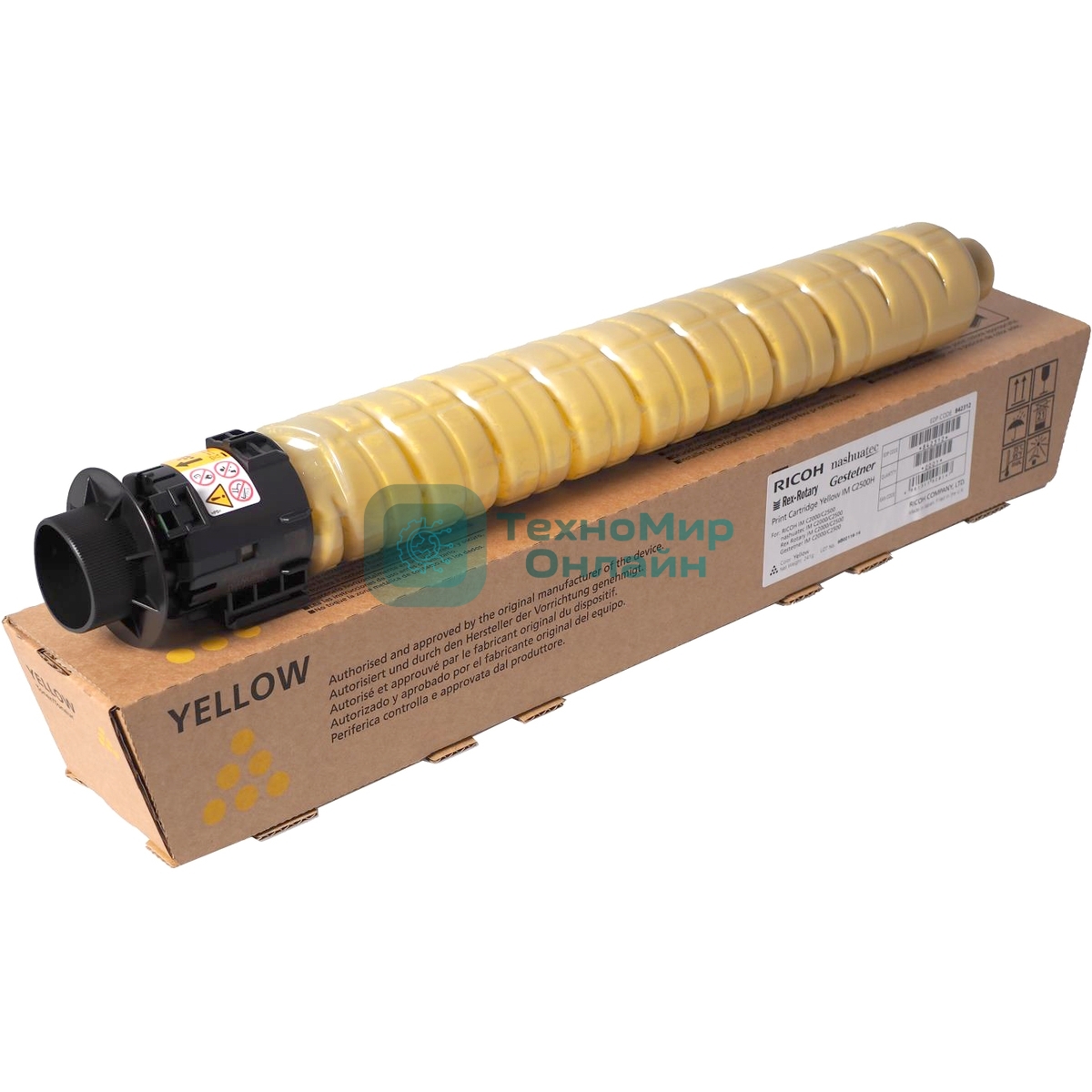 Картридж лазерный повышенной емкости тип IM C2500H желтый.