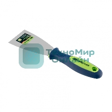 Шпательная лопатка из нержавеющей стали Сибртех, 60 мм, двухкомпонентная рукоятка