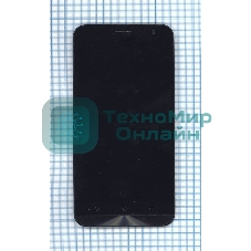 Дисплей для Asus ZenFone 2 Laser ZE550KL черный с рамкой